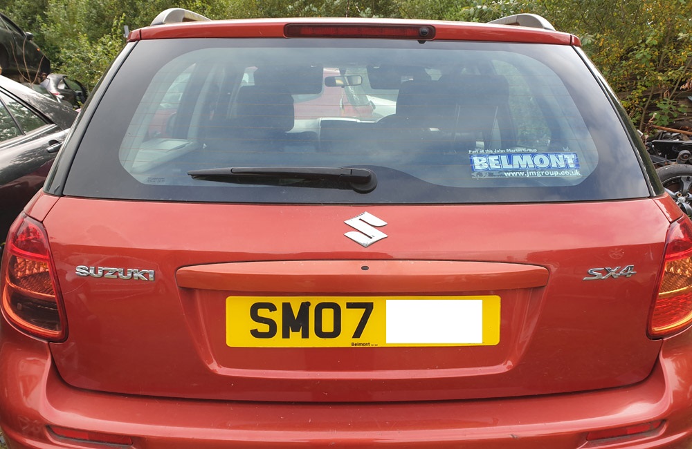 Suzuki SX4 GLX Tailgate